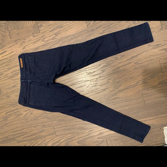 Express leggings jeans low rise dark size 6 - Picture 2 of 5